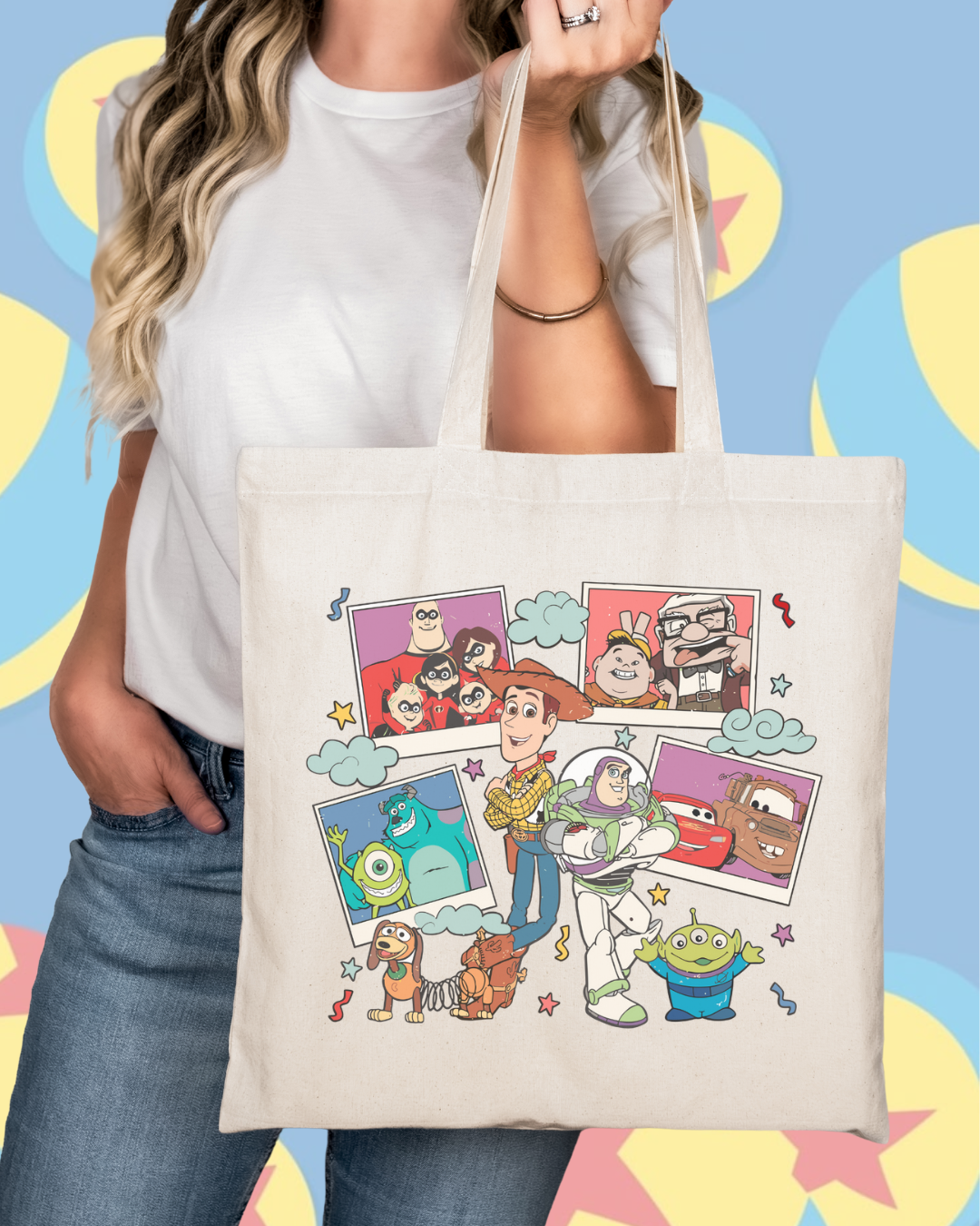 Dreamers Collage Tote Bag
