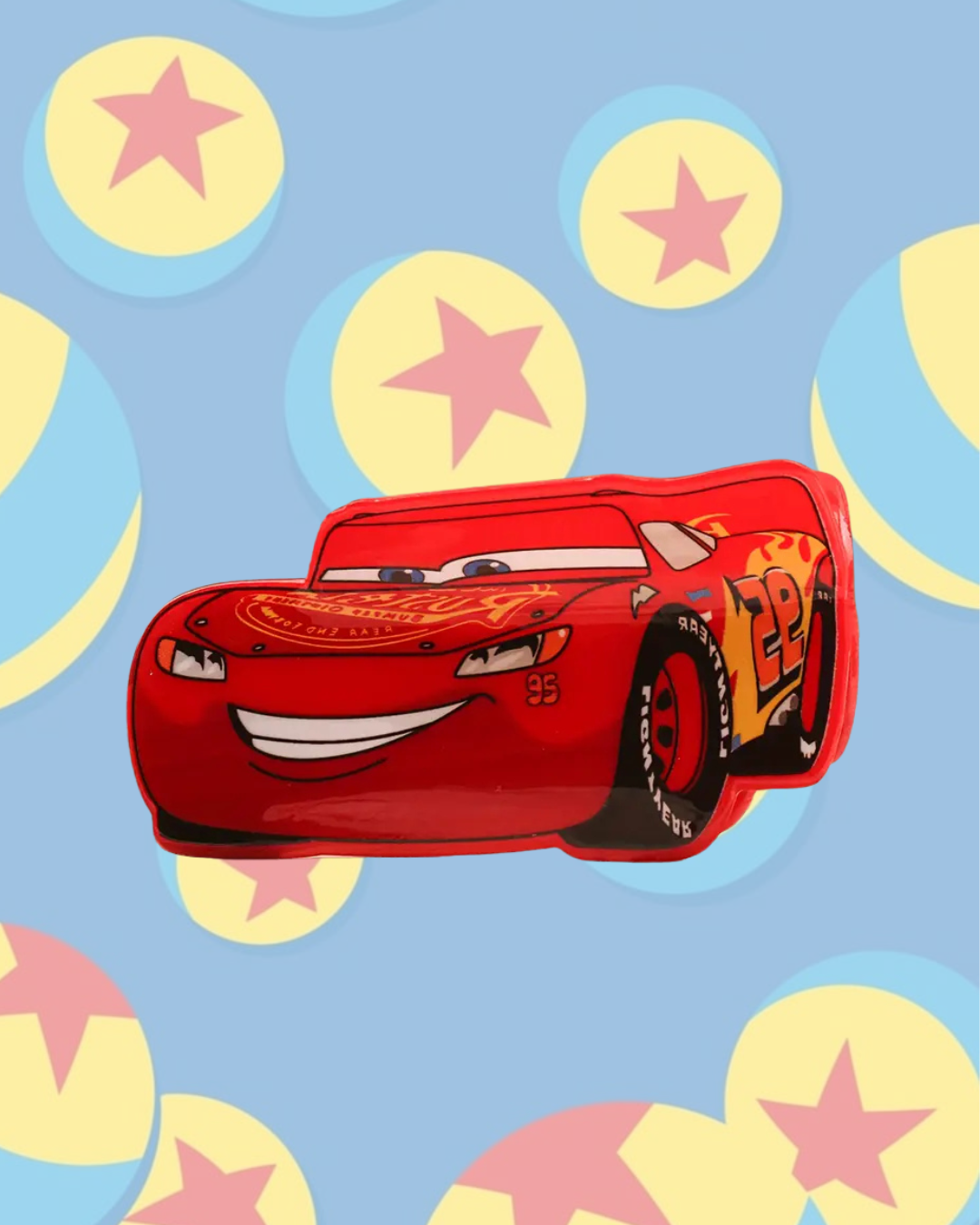 Red Lightning Claw Clip