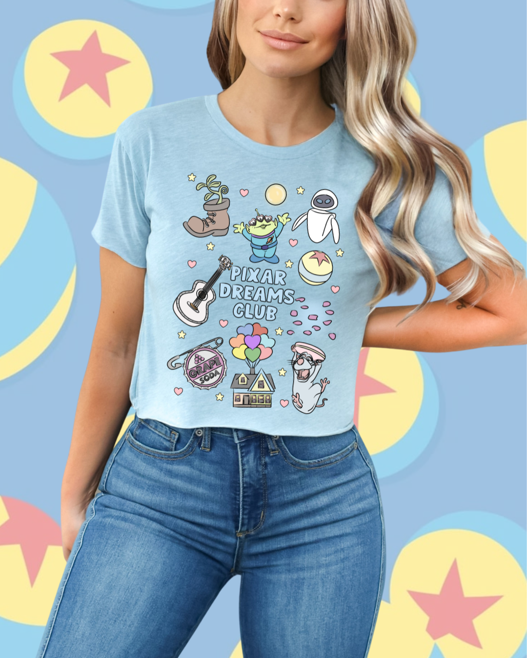 Dreams Club Crop, Shirt and Crewneck