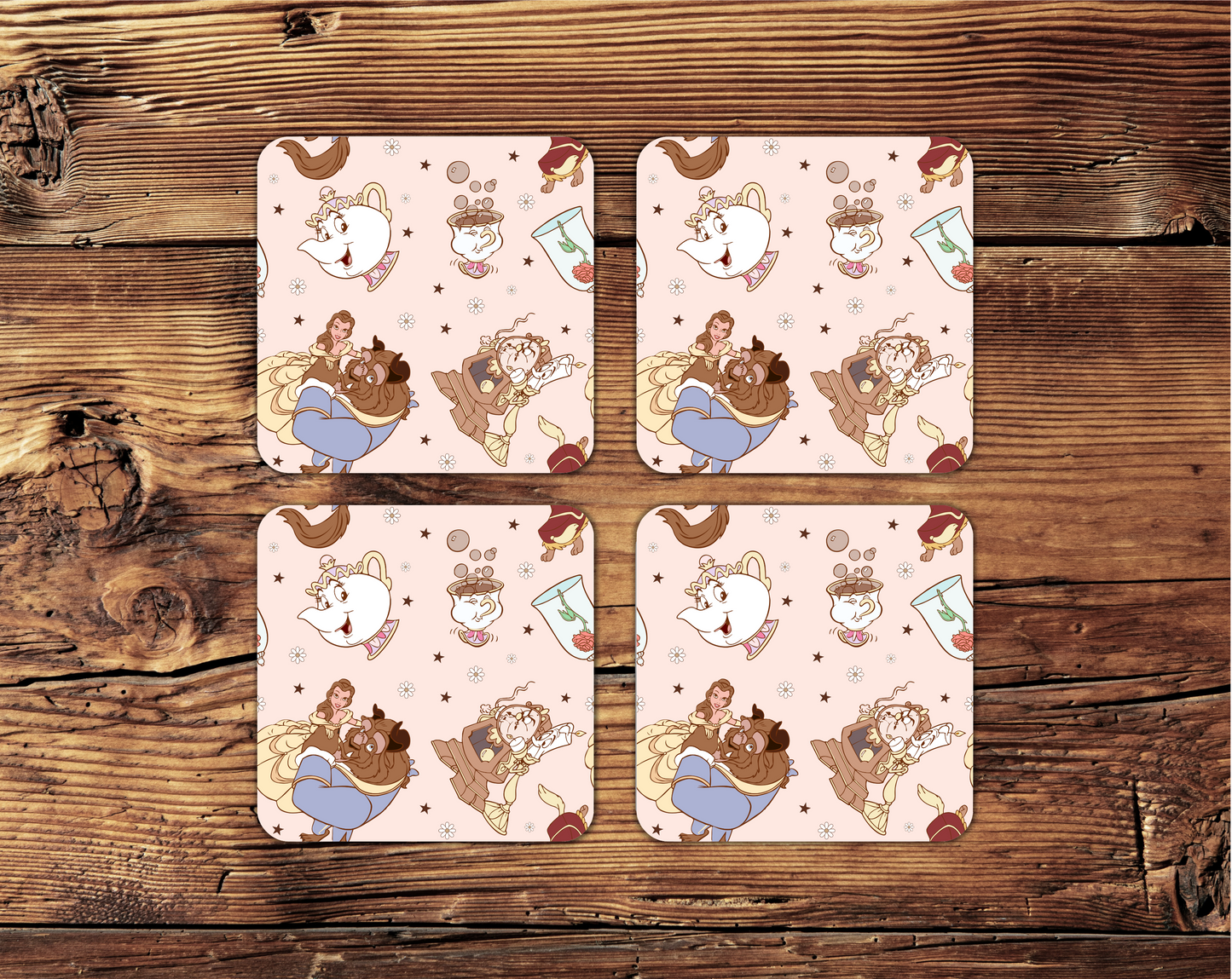 Tale as Old as Time Coaster Set