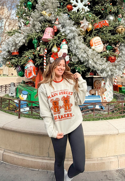 Gingerbread Dreams Boxy Crop and Crewneck