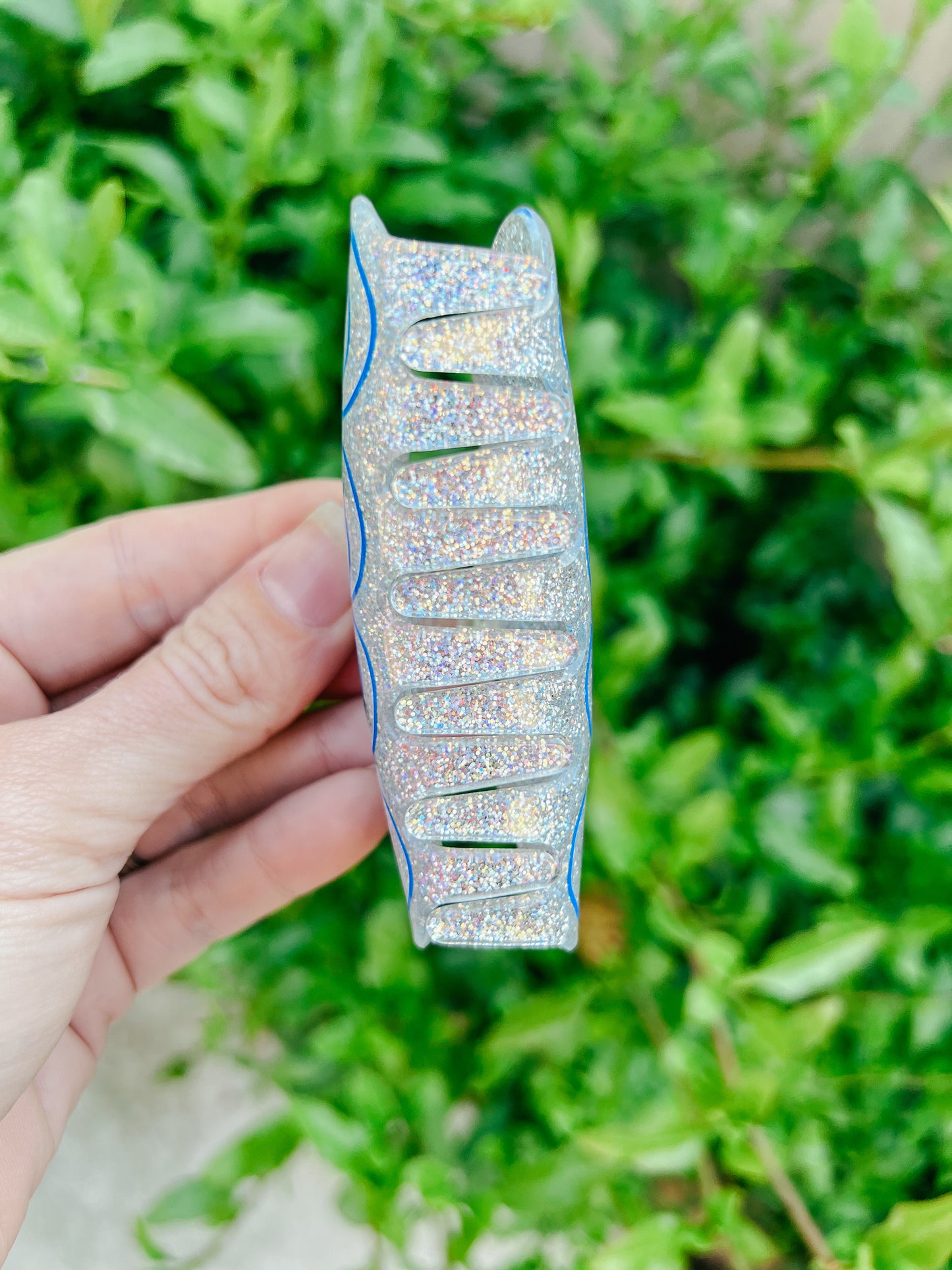 Midnight Carriage Claw Clip
