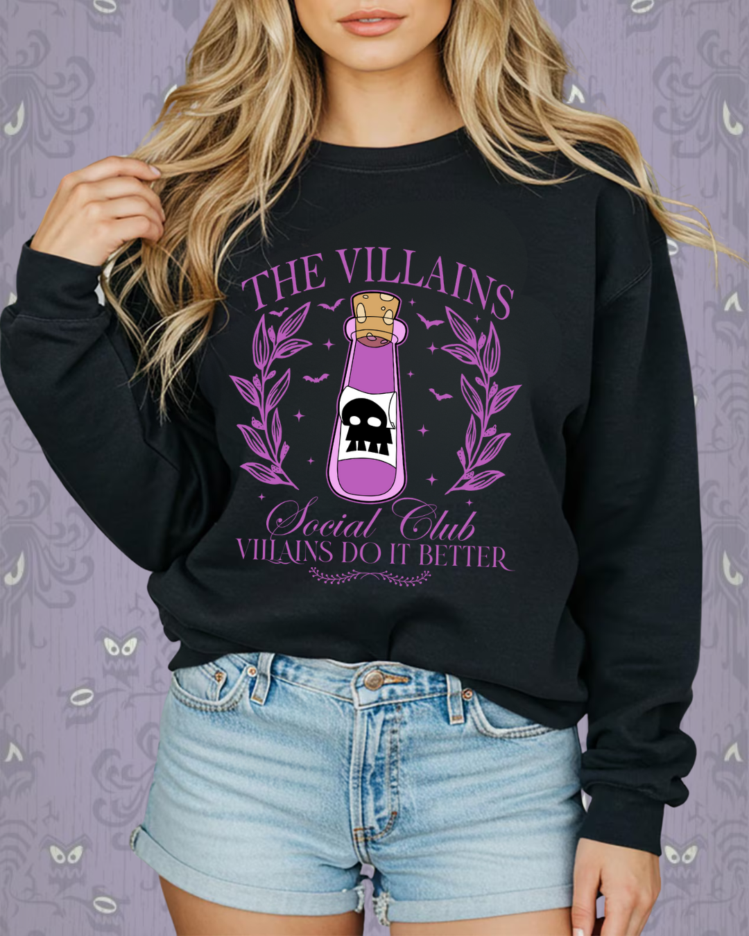 Llama Potion Crop, Shirt and Crewneck