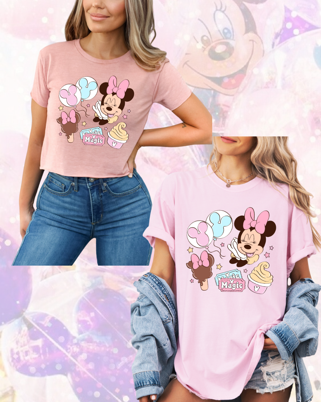 Girly Snacks Crop or Shirt