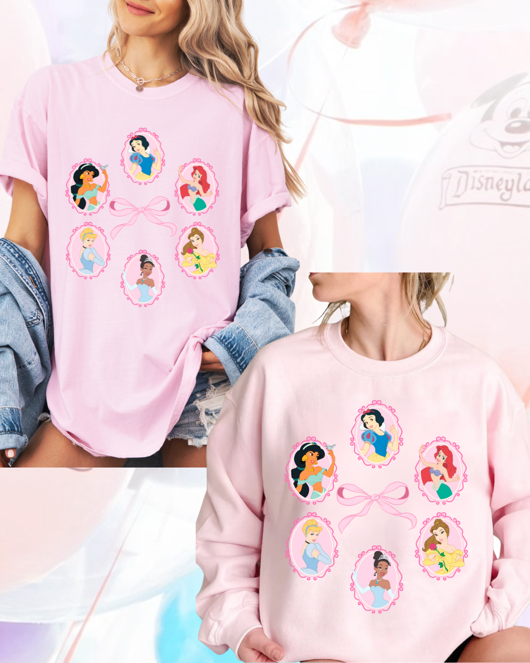 Coquette Princess Tee and Crewneck
