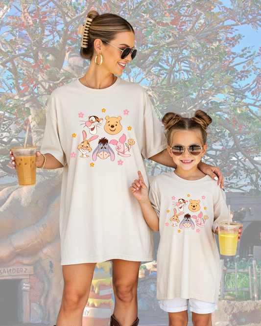 Sweet as Hunny Adult Shirt and Crop