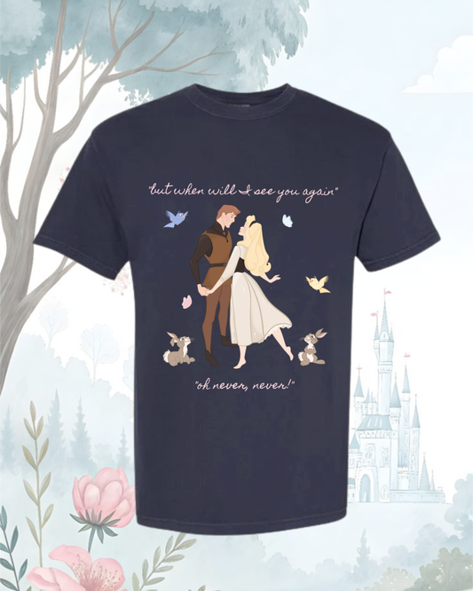 Once Upon a Goodbye Crop and Shirt