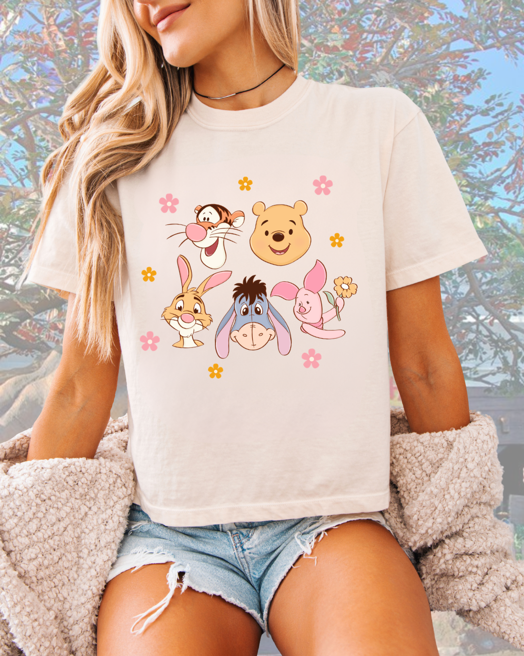 Sweet as Hunny Adult Shirt and Crop