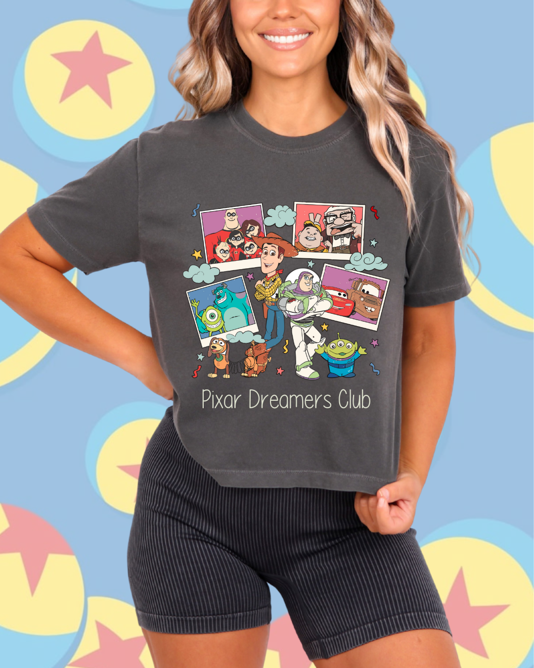 Dreamers Collage Crop or Shirt