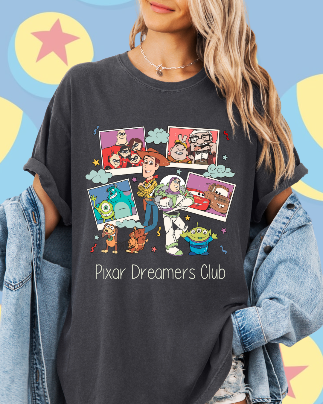 Dreamers Collage Crop or Shirt