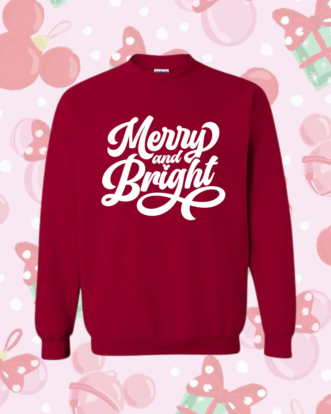 Merry & Bright Boxy Crop and Crewneck