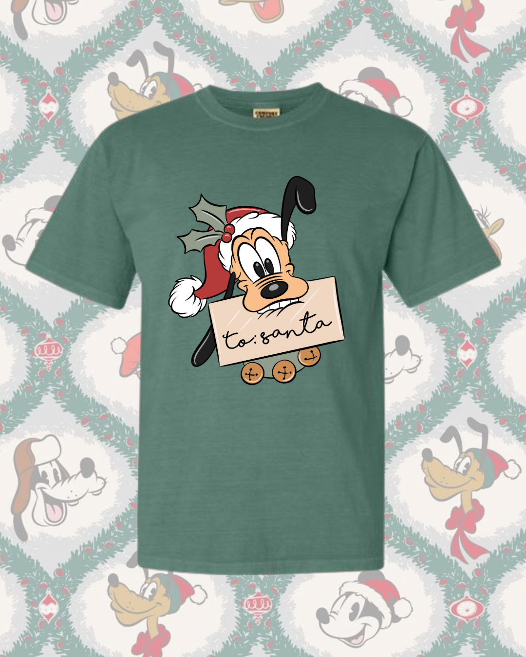 Santa Paws Tee and Crewneck