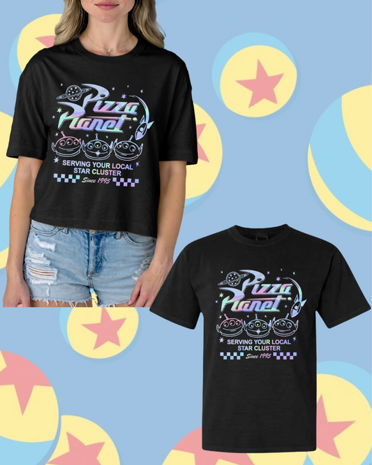 Pizza Planet Crop or Shirt