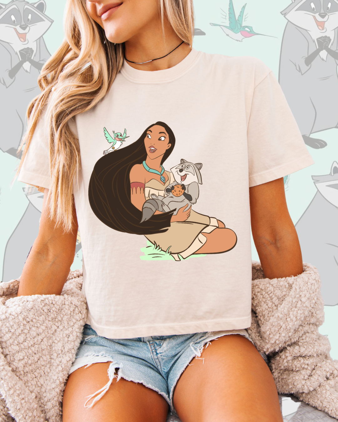Colors of the Wind Shirt and Crop