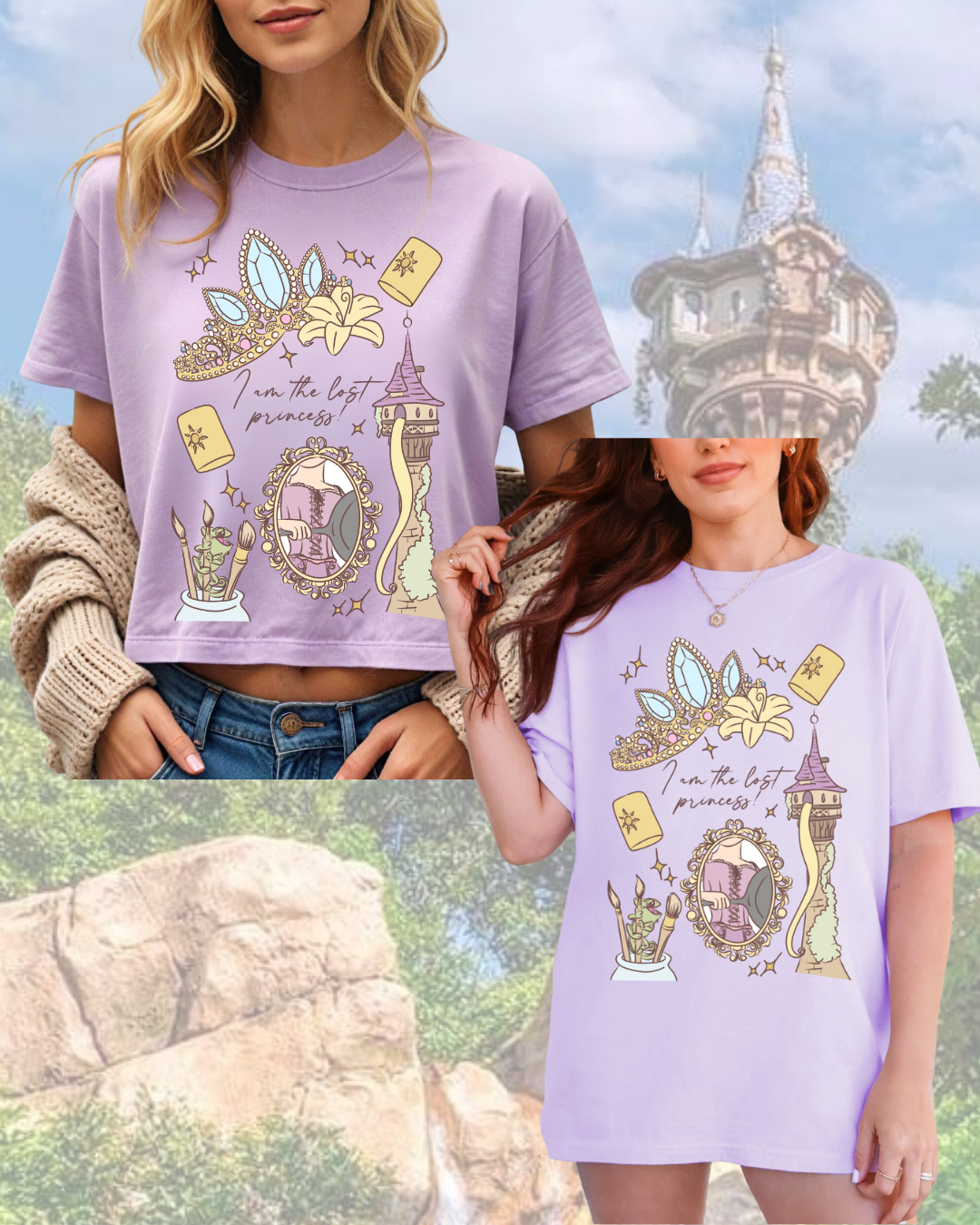 Lost Princess Crop or Shirt