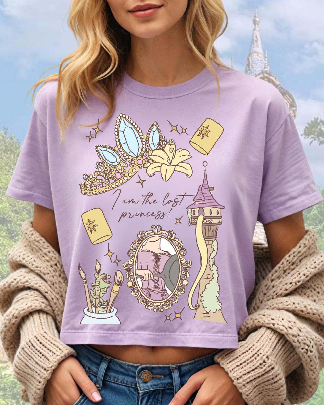 Lost Princess Crop or Shirt