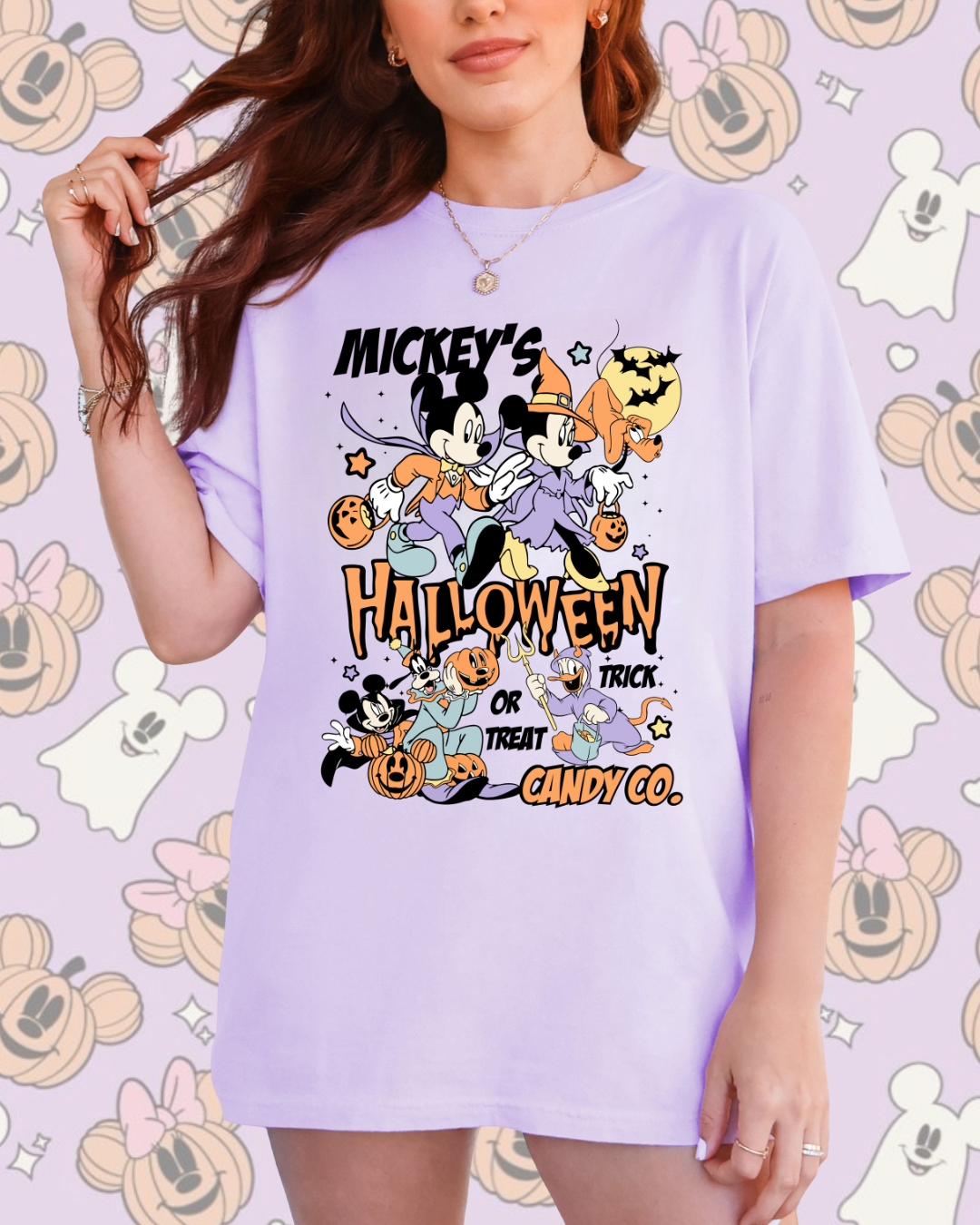 Trick or Treat Boxy Crop and Tee