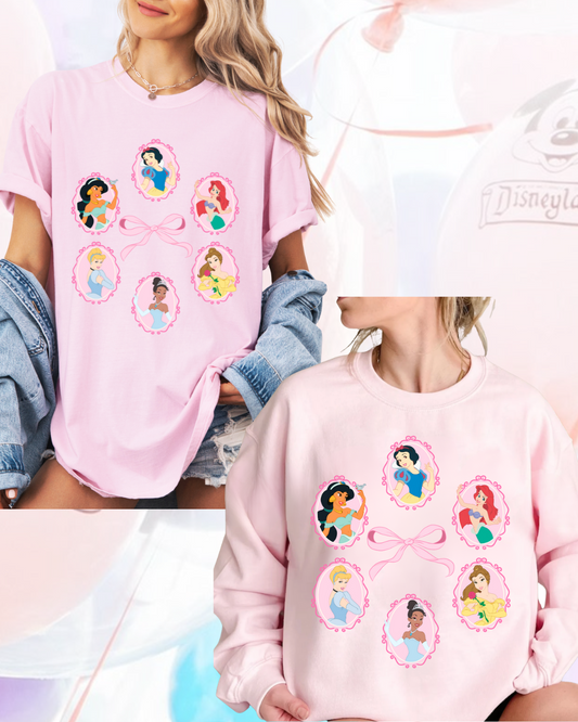 Coquette Princess Tee and Crewneck