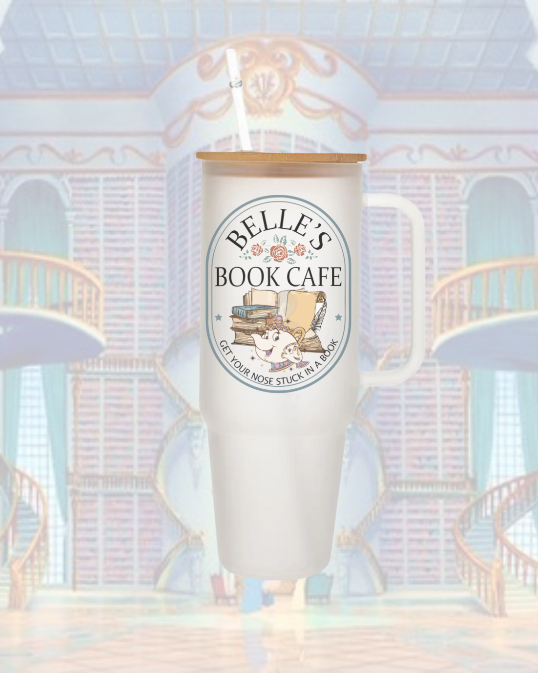 Book Cafe Glass