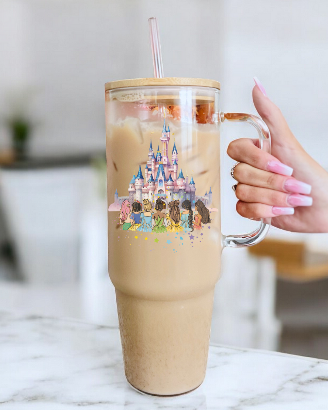 Princess Castle Glass