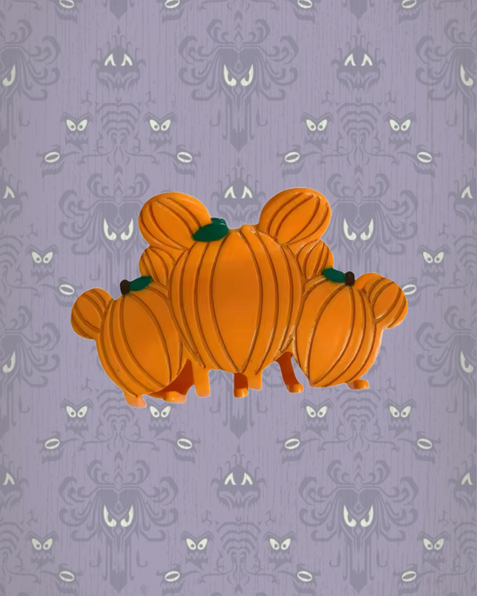 Magical Pumpkin Claw Clip