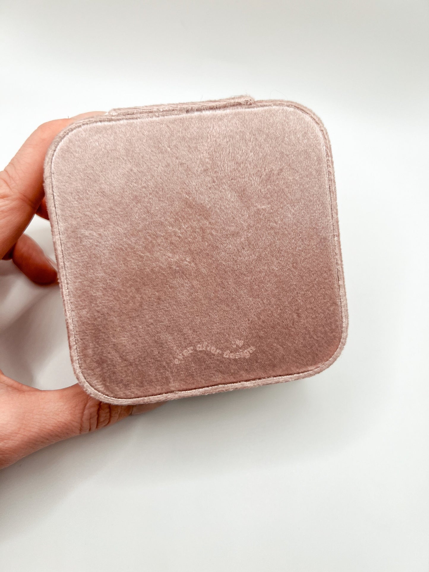 Crown of Dreams Velvet Jewelry Case